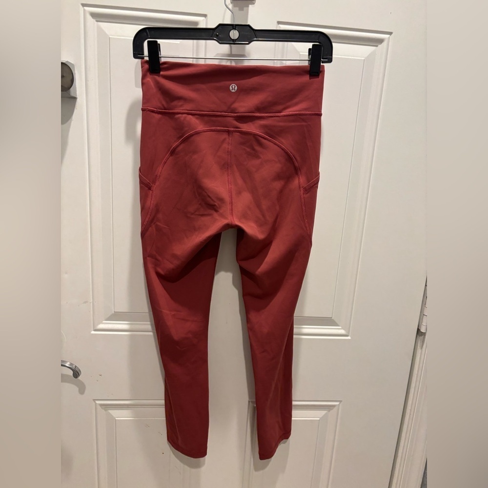 Lululemon Invigorate HR Crop 23" Chianti - Picture 4 of 5